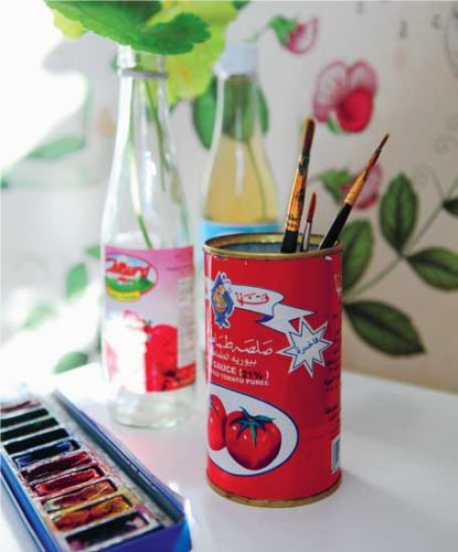 Repurpose Old Preserves and Bottles